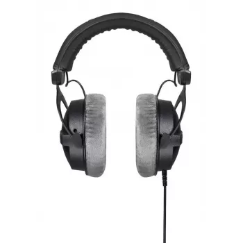 Studijas austiņas Beyerdynamic DT 770 PRO 80Ω — slēgtas, apkārtauss, 5–35000 Hz, 96 dB, 3,5 mm, zeltīts savienotājs