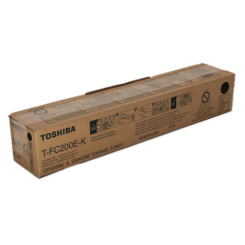Toshiba T-FC200E tonera kasetne 38400 lapaspuses melna