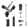 Rokas kameras stabilizators DJI RS4, alumīnija korpuss, 12 stundu baterija, 1,066 kg, melns
