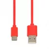 USB kabelis IBOX IKUMTCR 1 m, USB A uz USB-C, USB 2.0, sarkans