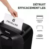 Powershred | LX25 | Melns | 11,5 L | Kredītkaršu smalcināšana | dB | Papīra apstrāde standarta/izvade 6 lapas vienā reizē | Šķērsgriezuma smalcinātājs | Garantija 24 mēneši