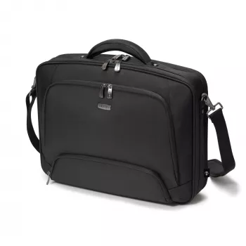 Portfelis DICOTA Eco Multi PRO 11-14.1 collas, melns, pārnēsāšanas rokturis, pleca siksna