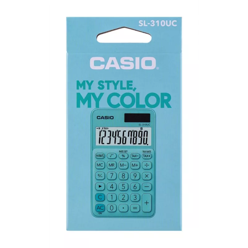 Casio kabatas kalkulators SL-310UC-GN zaļš