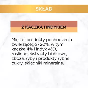 GOURMET GOLD - Casserole pīle un tītars 85g