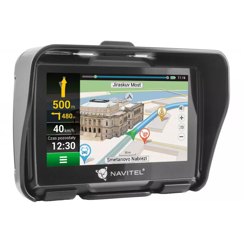 Navitel | Personīgā navigācijas ierīce | G550 MOTO | Bluetooth | 4,3 collu TFT skārienekrāns 480 x 272 | GPS (satelīts) | Iekļautas kartes