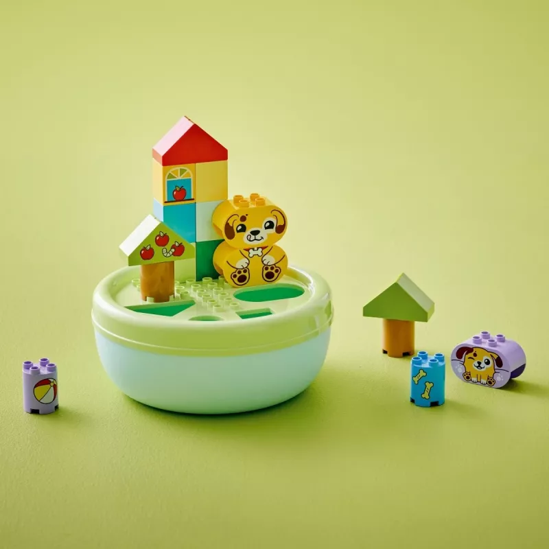 Konstrukciju rotaļlieta LEGO DUPLO Formu šķirotājs Kucēna māja 10441, 17 gabali, vecumam no 1½ līdz 5 gadiem