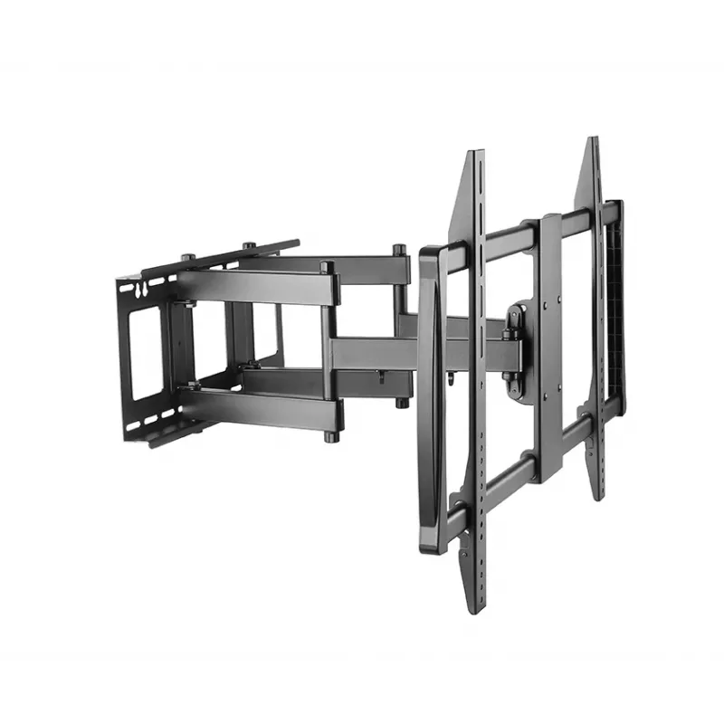 Sienas stiprinājuma kronšteins Sunne 60-100-EA displejiem 60–100 cm, maks. 80 kg, melns