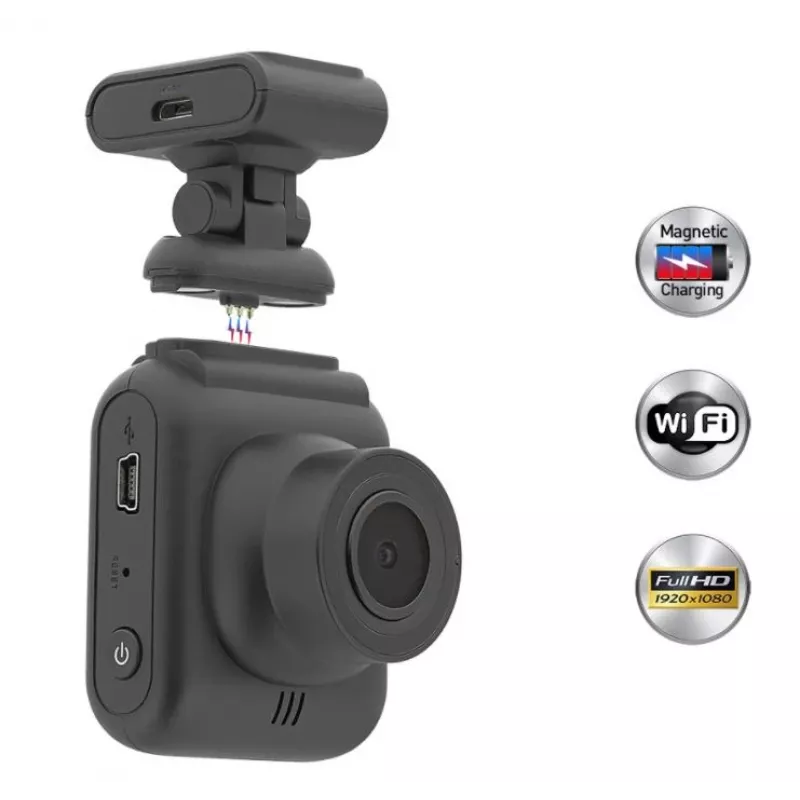 Video reģistrators Tellur Dash Patrol DC1 FullHD 1080P melns