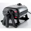 Tefal WM756D vafeļu panna 2 vafelēm 1200 W melna, nerūsējošs tērauds