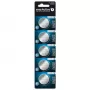 Pogveida baterija everActive CR2430 litija 3 V, 24,5 mm × 3 mm, iepakojumā 5