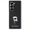Karl Lagerfeld | KLHCZFD6SAPKINPKK | Aizmugurējais vāks | Samsung | Galaxy Z Fold6 | Plastmasa | Melns