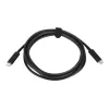 Lenovo 4X90Q59480 USB kabelis USB 3.2 Gen 1 (3.1 Gen 1) 2 m USB C melns