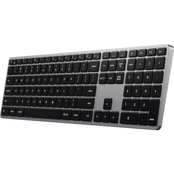 Satechi SLIM X3 tastatūra Bluetooth QWERTZ vācu melna - pelēka (ST-BTSX3M-DE)