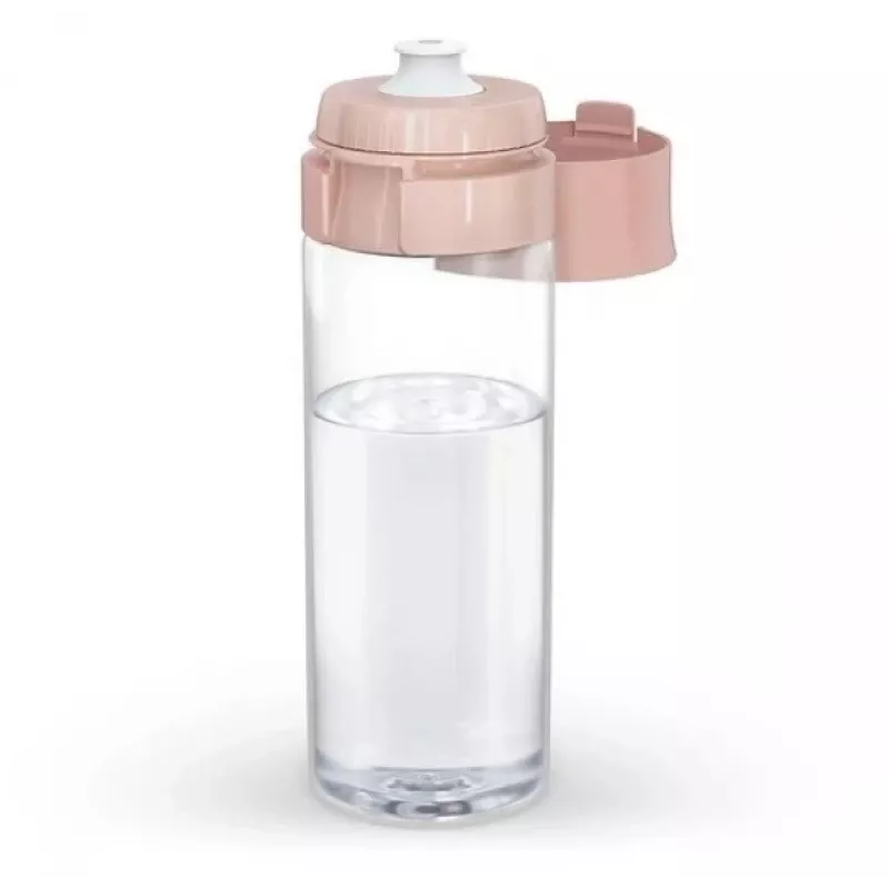 Filtrēšanas pudele BRITA Vital persiku krāsā 600 ml ar BRITA MicroDisc filtriem (5 diski)