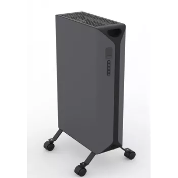 Duux Edge eļļas sildītājs | Eļļas sildītājs | 2000 W | Piemērots telpām līdz 20 m² | Pelēks