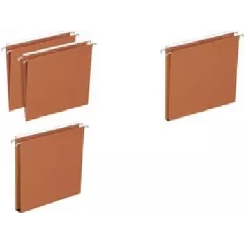 Piekaramās mapes Elba DEFI FLEX 30 mm oranžas kraft 230 g/m²