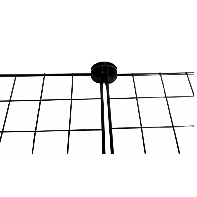 Cage C&C modulārais būris 5x2 sudrabains 180x75x37 cm cūciņām trušiem ežiem, c&c