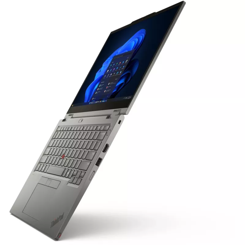Lenovo ThinkPad L13 2-in-1 Gen 6 (Intel) Intel Core Ultra 5 225U Hibrīds (2-in-1) 33,8 cm (13,3 collu) Skārienekrāns WUXGA 16 GB LPDDR5x-SDRAM 512 GB SSD Wi-Fi 6E (802.11ax) Windows 11 Pro Vācu pelēks