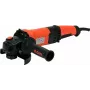 YATO LEŅĶA SLĪPMAŠĪNA 125mm 1400W ĀTRUMA REGULĒŠANA / AIZMUGURĒJAIS ROKTURIS