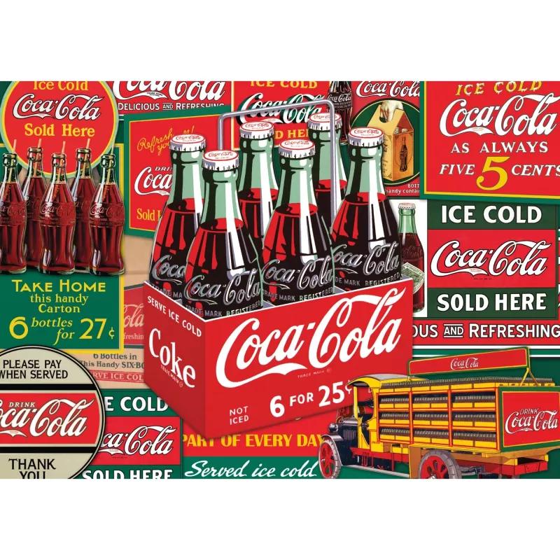 Coca Cola - Klassiker, Puzzle 1000 gab.
