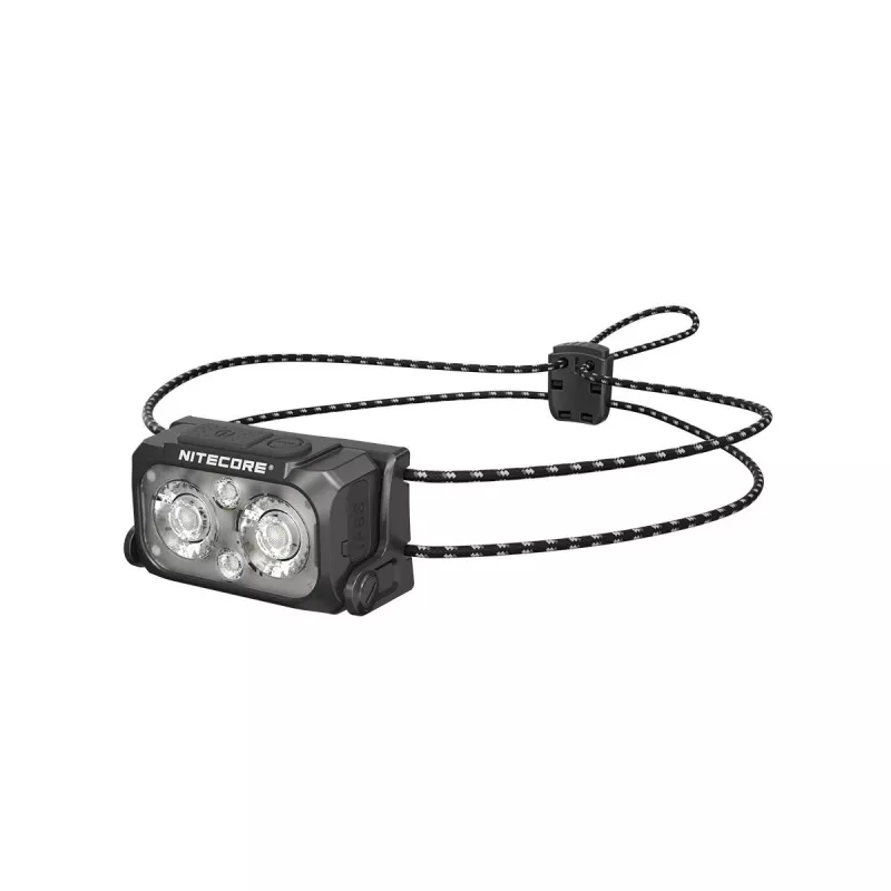 Galvas lukturis Nitecore NU25 MCT UL uzlādējams viegls 400 lm vairāku krāsu temperatūru