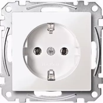 merten MEG2301-0325 kontaktligzda CEE 7/3 balta 250 V 16 A termoplastmasa