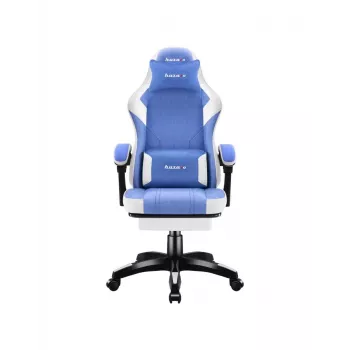 Spēļu krēsls huzaro Force 3.7 Blue — ergonomisks dizains, regulējams augstums