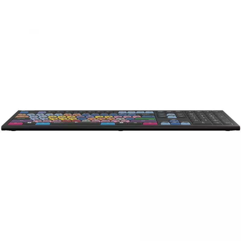 Montāžas tastatūra LogicKeyboard Astra 2 Pro Avid Media Composer ar fona apgaismojumu, UK, PC
