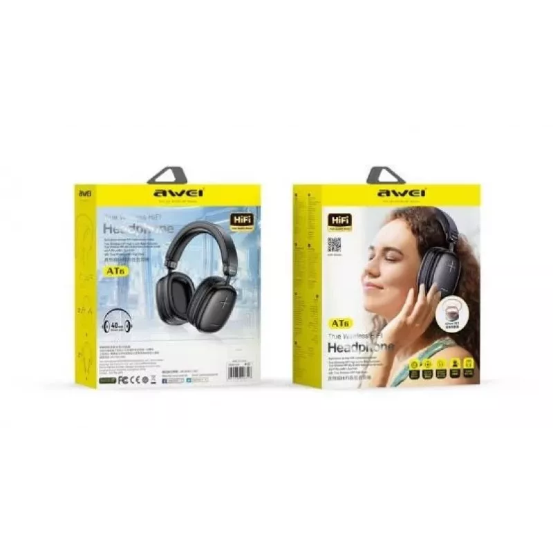 Austiņas Awei AT6 Bluetooth On-Ear