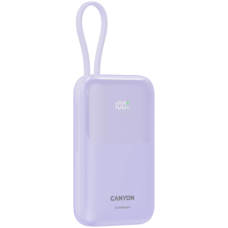 Pārnēsājams ārējais akumulators CANYON OnPower 101 10000 mAh