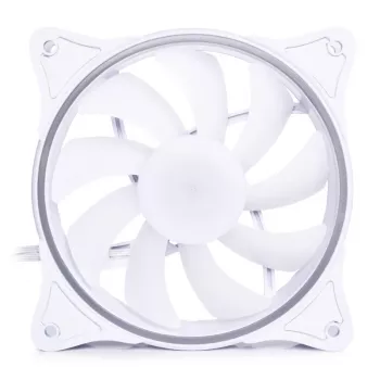 Alphacool Rise Aurora 120mm ARGB datora korpusa ventilators - balts