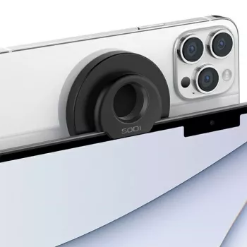 Induktīvais turētājs MacBook MagSafe melns