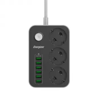 Pārnēsājams ārējais akumulators Energizer EPB2500W01EU 2500 mAh USB izeja kompakts lādētājs