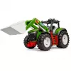 BRUDER traktors ar priekšējo iekrāvēju modelis BR-03451 – izturīgs rotaļu traktors ar kustināmu iekrāvēju