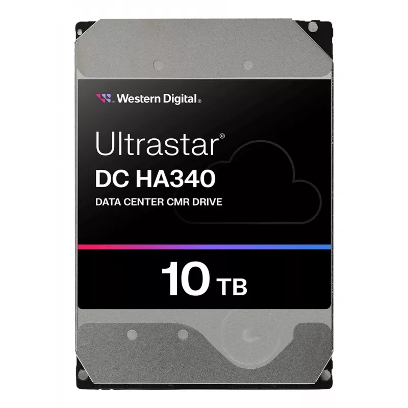 Western Digital 10TB 3.5 collu Serial ATA iekšējais cietais disks Ultrastar DC HA340