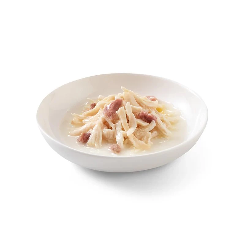 SCHESIR Vistas filejas ar pīli buljonā - mitrā kaķu barība - 6x50g