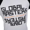 Global Masters T-krekls GM Text - Balts (S)