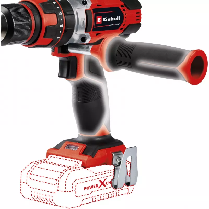 Einhell TE-CD 48 1500 RPM Bezatslēgas 1.41 kg Melns, Sarkans