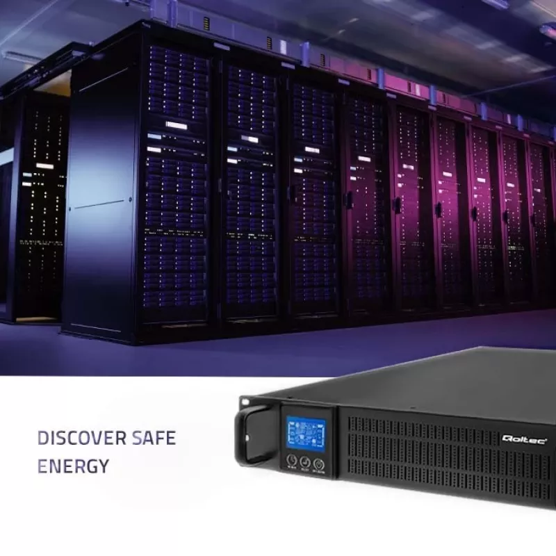 Nepārtrauktas barošanas avots QOLTEC 53947 3 kVA 230 V 50 Hz