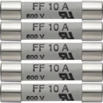 Testo drošinātājs 10 A, 600 V (0590 0005)