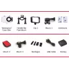 AgfaPhoto Action Cam sporta kamera 16 MP 2K Ultra HD CMOS Wi-Fi 58 g (AC7000BK)