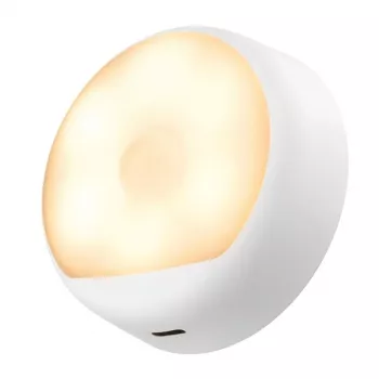Kustību sensoru naktslampa Yeelight YLYYD-0024, darbināma ar baterijām, silta balta gaisma