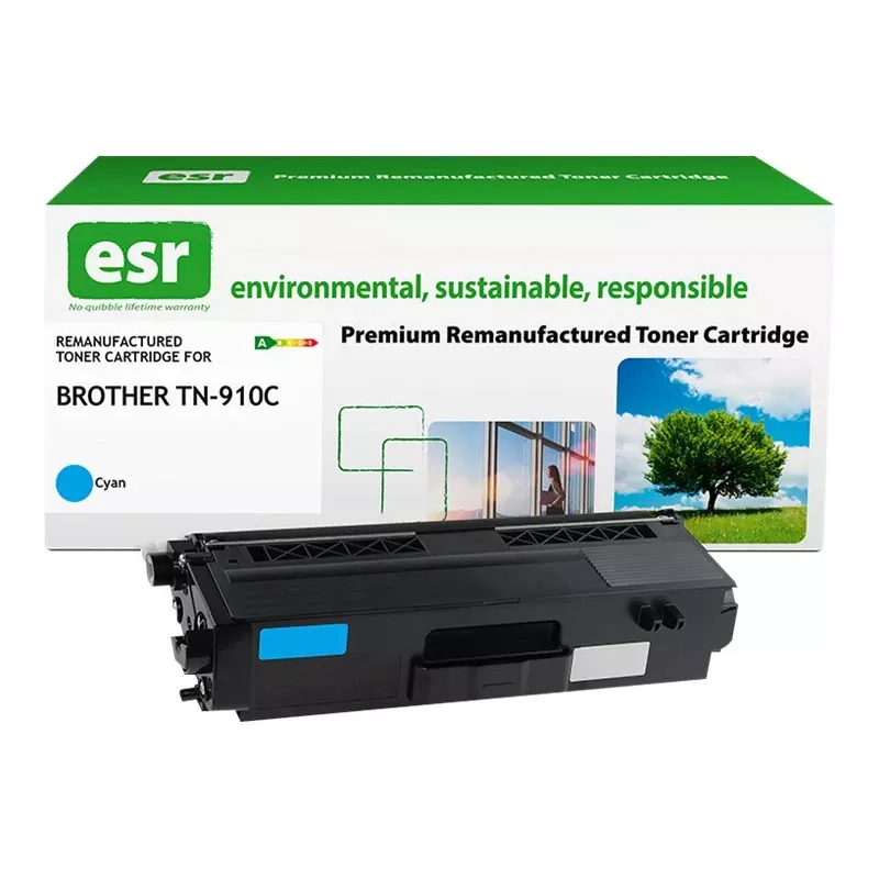 ESR tonera kārtridžs, saderīgs ar Brother TN-910C ciāna remanufactured 9 000 lappuses