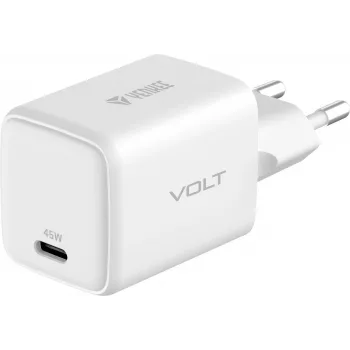USB-C lādētājs YENKEE G45 VOLT 45W Power Delivery 3.0, 3A izeja