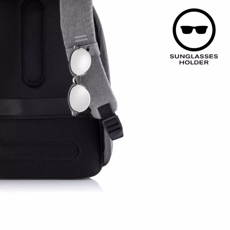 Mugursoma XDDESIGN Bobby Hero Regular — 18 L, antracīta, portatīvajam datoram līdz 32,8 cm (12,9 collām), organizatoru panelis