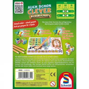 Auch schon clever - Džungļu ballīte, galda spēle