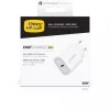 Sienas lādētājs OTTERBOX 78-81340 20W USB-C (USB-PD) Balts