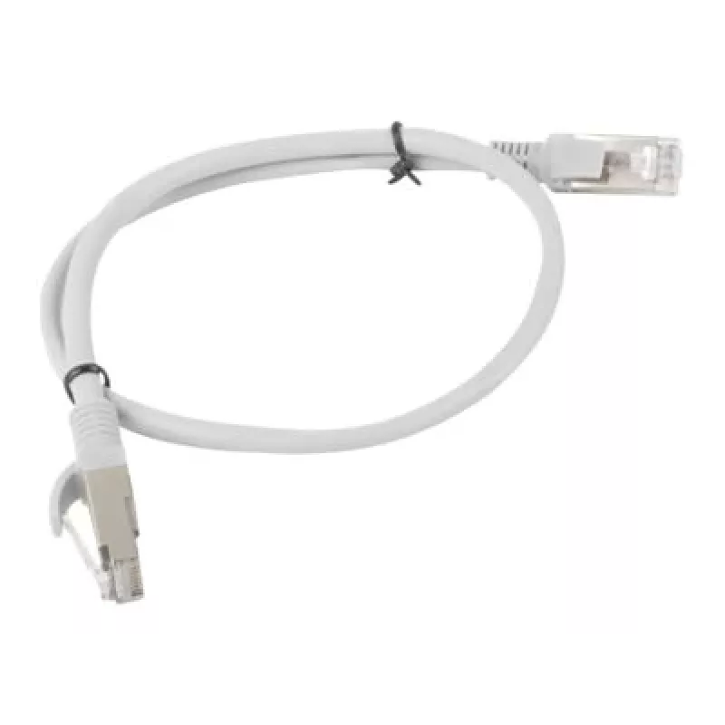 Tīkla kabelis Lanberg PCU6-10CC-0050-S RJ-45 Cat6 0,5 m pelēks