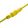 Cablemod CM-PKCA-CYAY-KY150KY-R USB kabelis 1,5 m USB A USB C, dzeltens (CM-PKCA-CYAY-KY150KY-R)