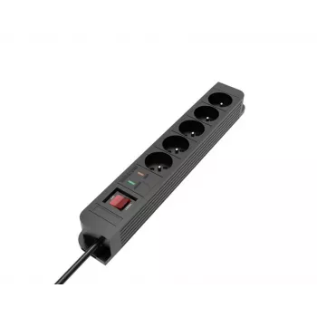 Pārsprieguma aizsargs TB Energy x5, 1,5 m – 5 ligzdu pagarinātājs ar pārsprieguma aizsardzību
